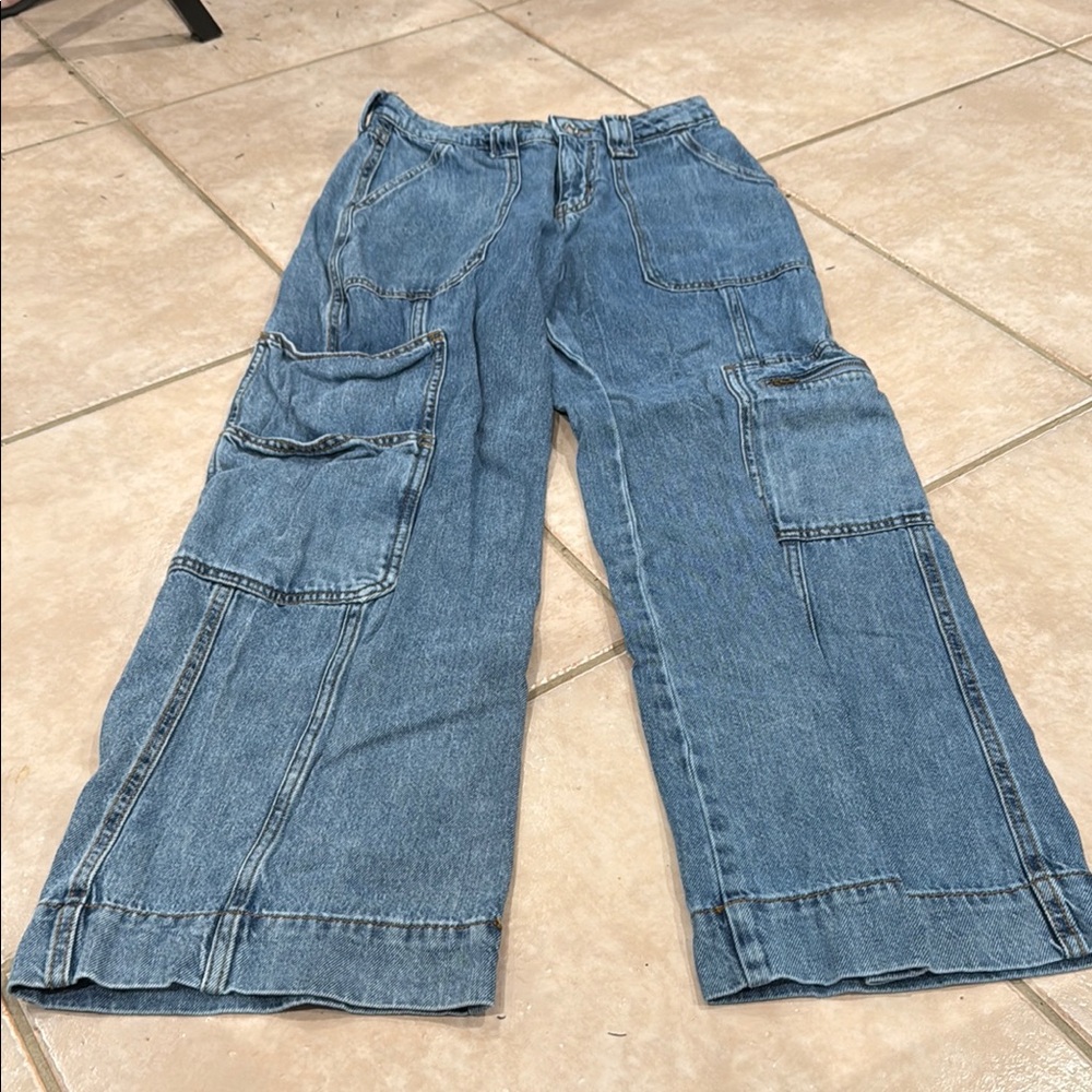 Wild Fable 2R Denim Cargo Pants @@@